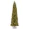 9ft. Pre-lit Feel Real® Downswept Douglas Fir Pencil Artificial Christmas Tree, Clear Lights